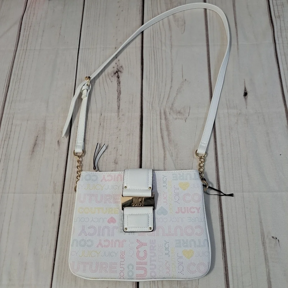 2 FOR 20 SALE Juicy Couture White Multicolor Crossbody Bag